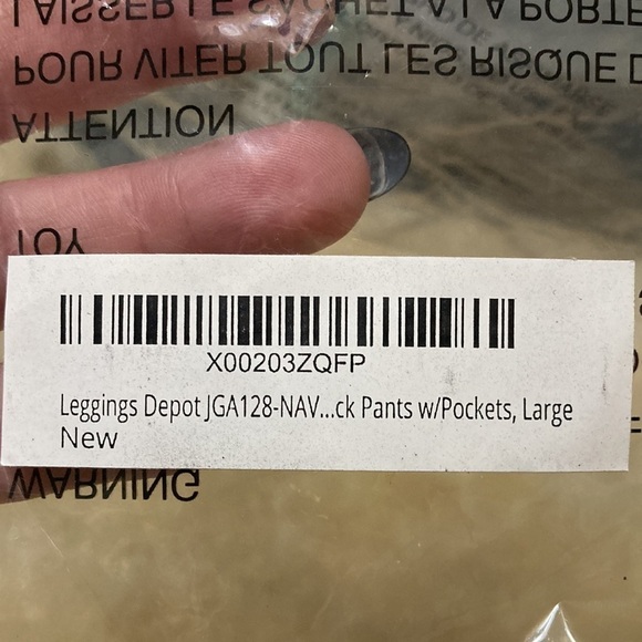 Legging Depot dark blue with pockets - Picture 8 of 8